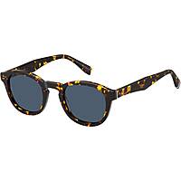 occhiali da sole Tommy Hilfiger neri forma Tonda 20631908649KU