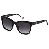 occhiali da sole Yalea neri forma Quadrata SYA1040700