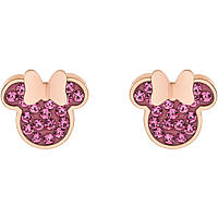 orecchini bambino gioielli Disney Mickey and Minnie E600177PRPL-B.CS
