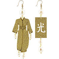 orecchini donna gioielli Lebole Maison Kimono KS/G/ORO.P