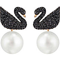 orecchini donna gioielli Swarovski Iconic Swan 5193949
