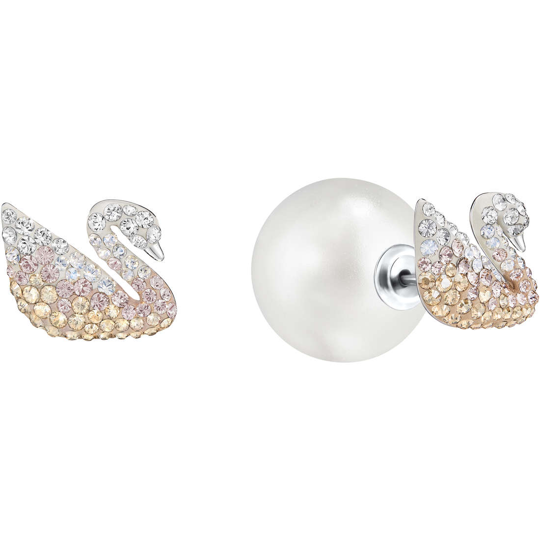 orecchini donna gioielli Swarovski Iconic Swan 5215037
