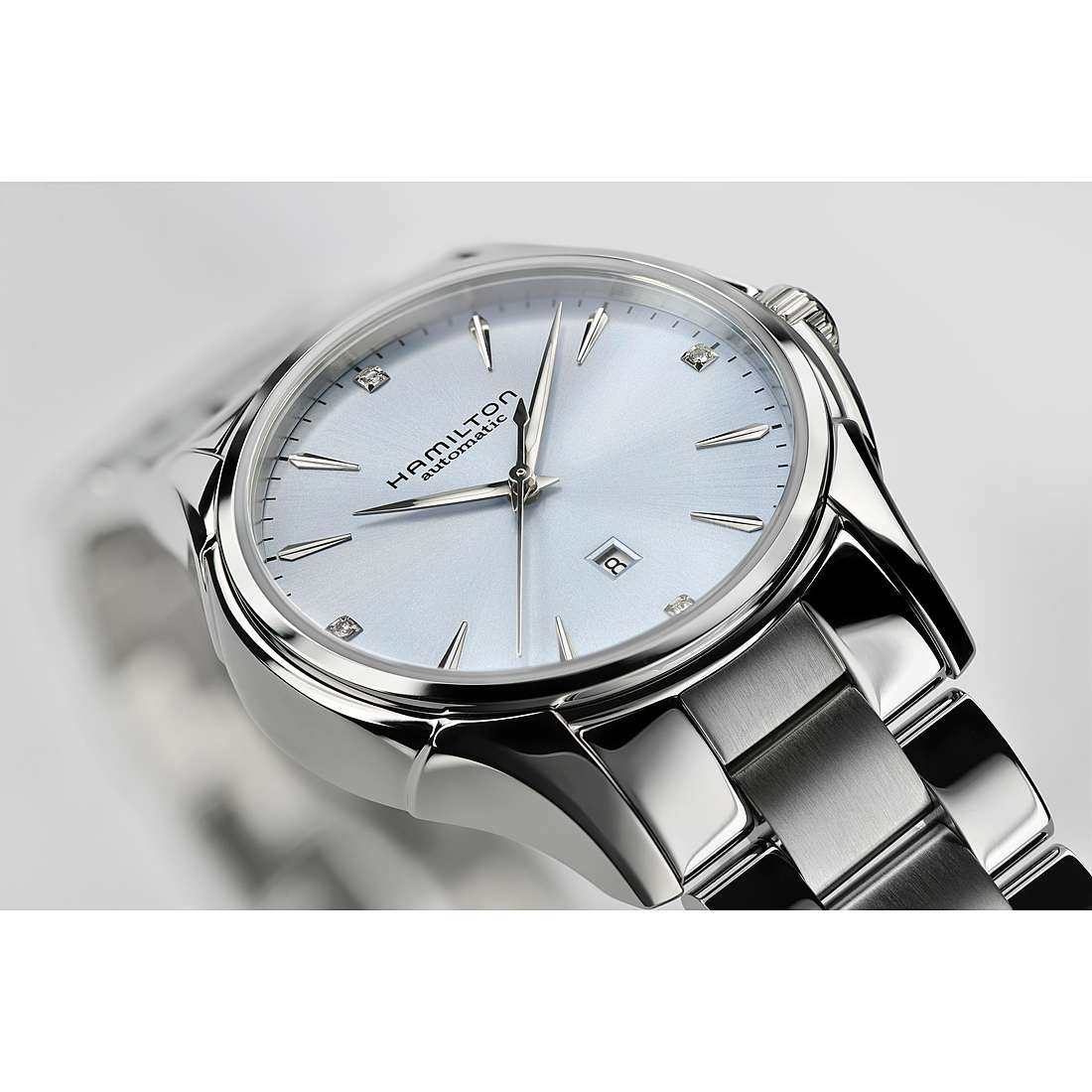 orologio automatico donna Hamilton Argentato/Acciaio H32315142