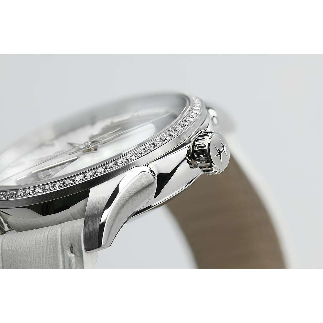orologio automatico donna Hamilton Bianco H32205890