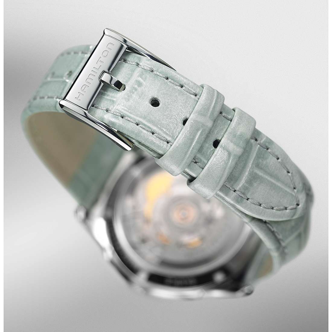 orologio automatico donna Hamilton Verde H32115891