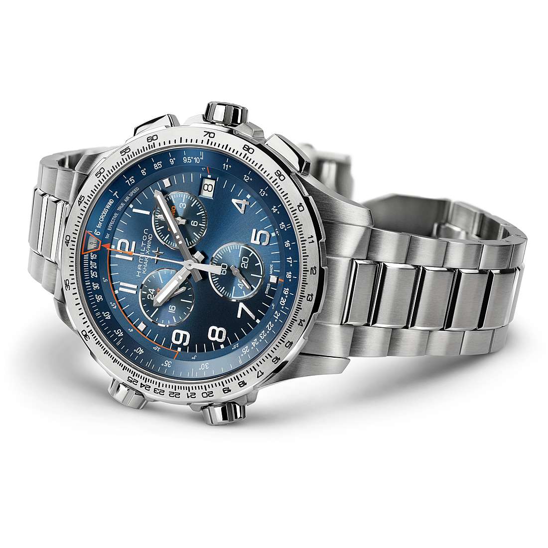 orologio cronografo uomo Hamilton Khaki Aviation - H77922141 H77922141