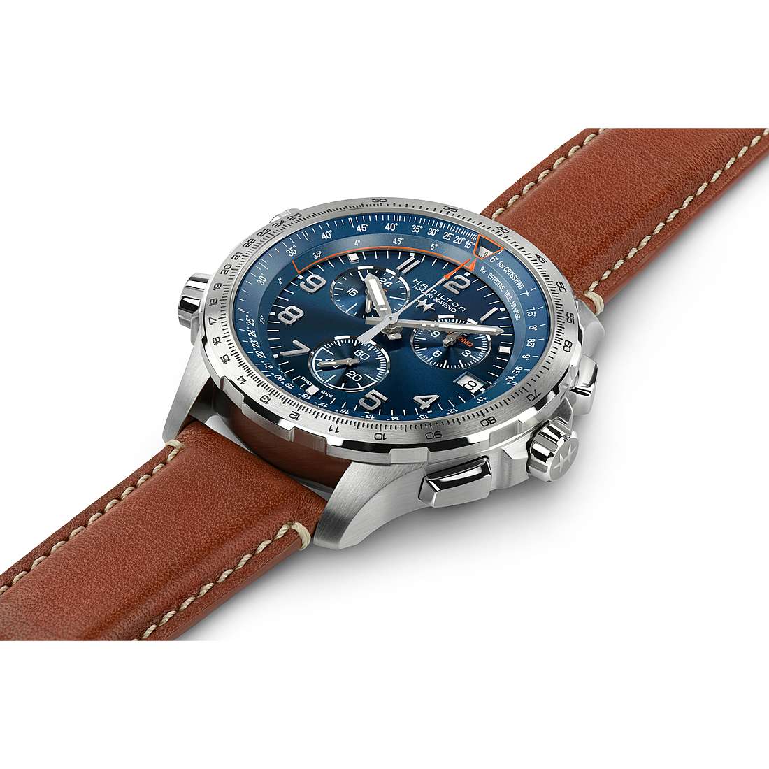 orologio cronografo uomo Hamilton Khaki Aviation - H77922541 H77922541
