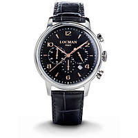 orologio cronografo uomo Locman 1960 - 0254A01R-00BKRG2PK 0254A01R-00BKRG2PK