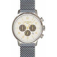 orologio cronografo uomo Locman 1960 - 0254A05R-00AVGY2B0 0254A05R-00AVGY2B0