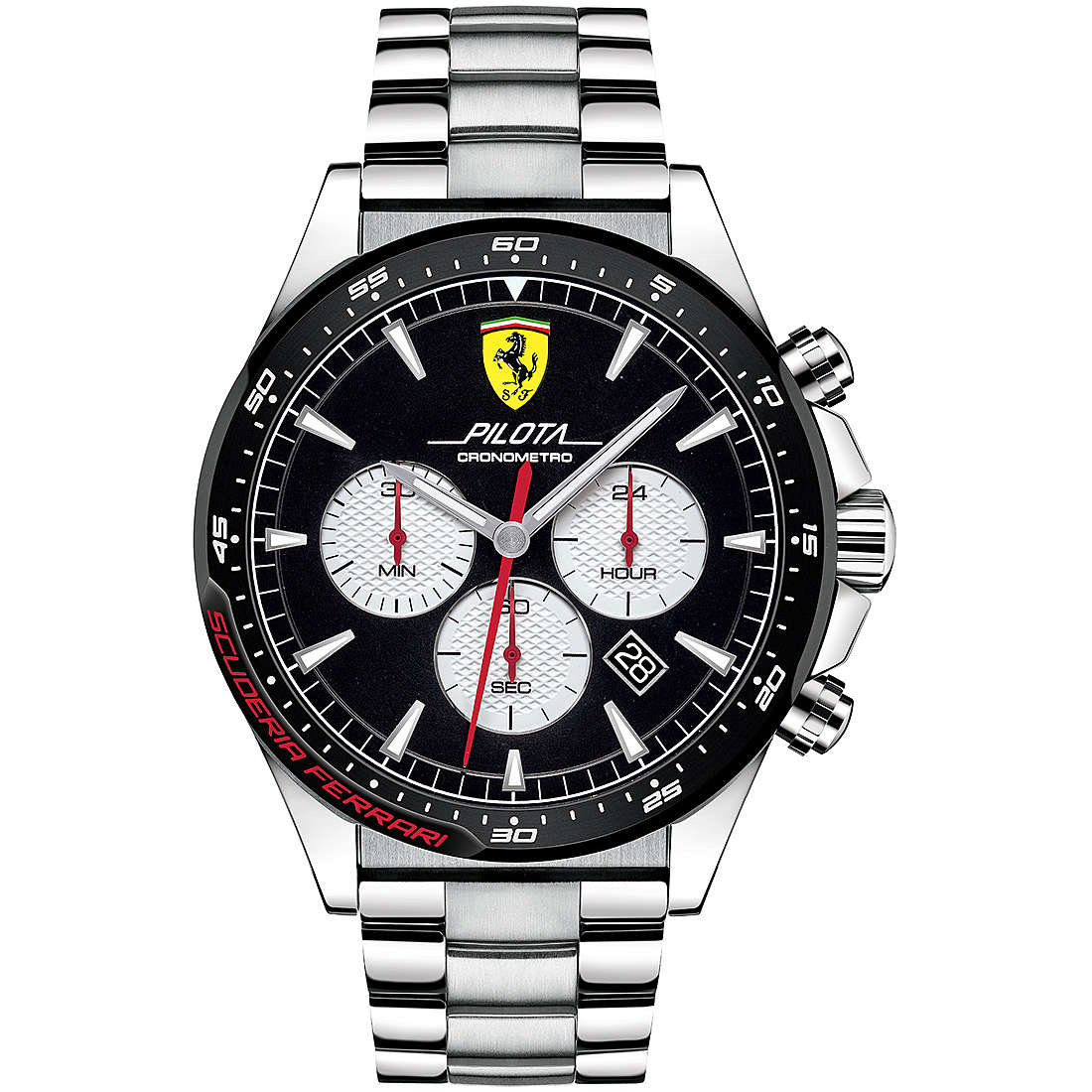 orologio cronografo uomo Scuderia Ferrari Pilota - FER0830599 FER0830599