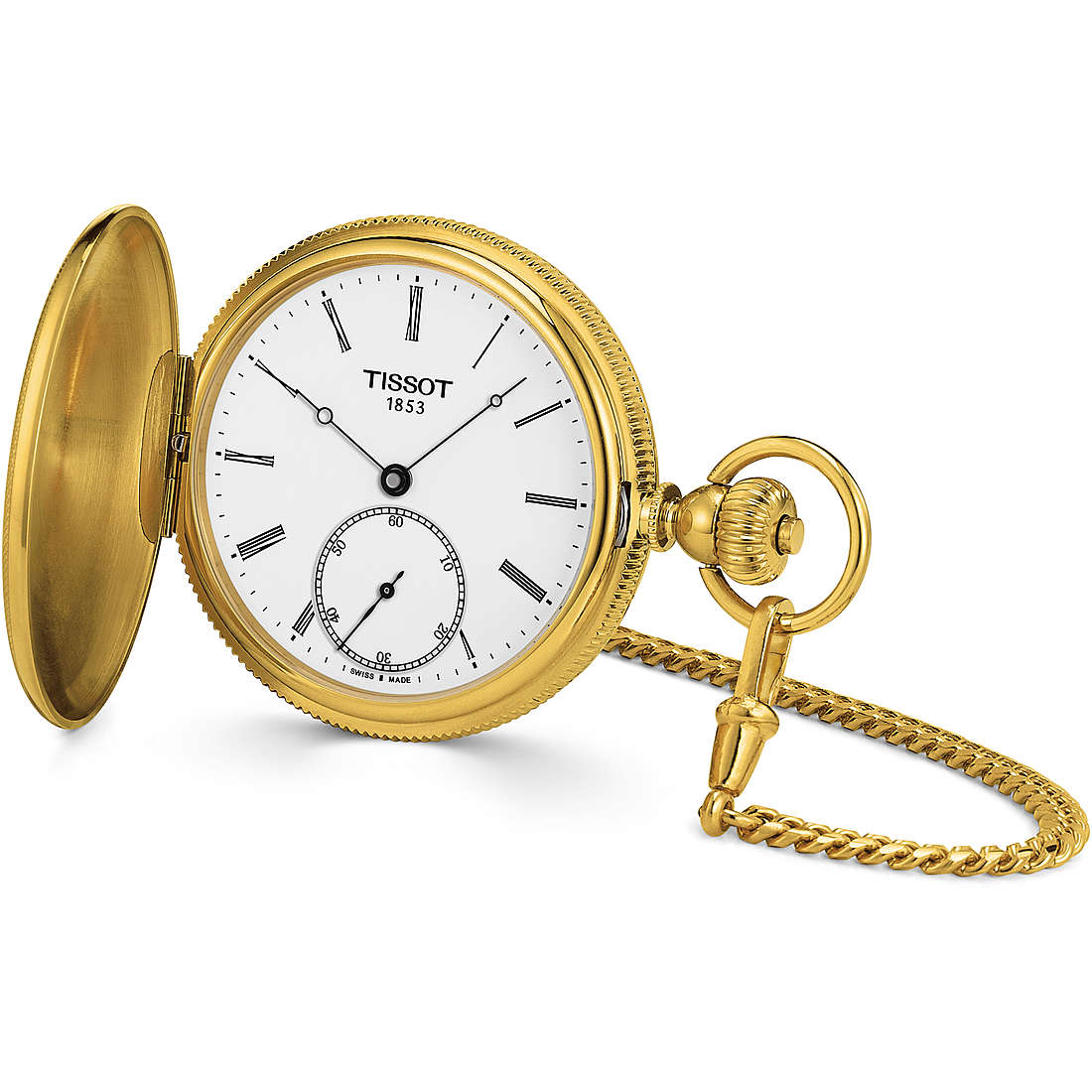 orologio da tasca unisex Tissot T-Pocket Savonnette T8674053901300
