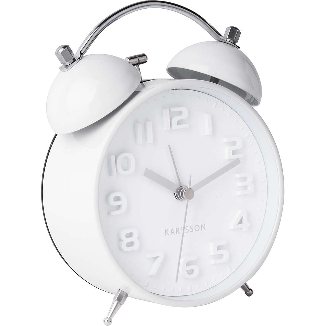 orologio da tavolo Karlsson Alarm Clock KA5721WH