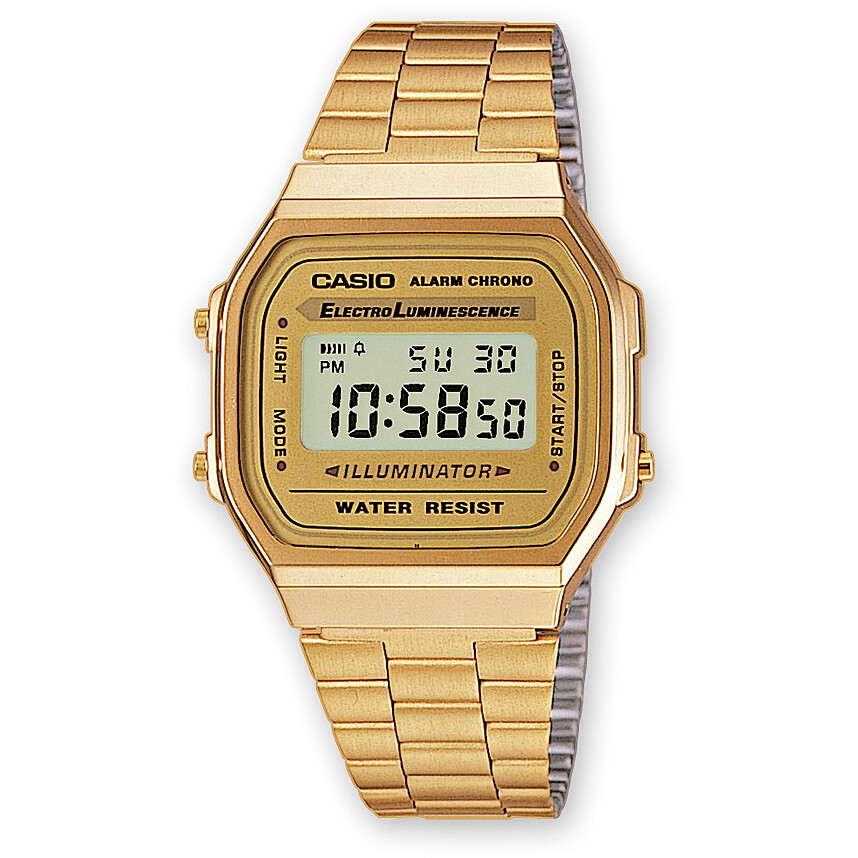 orologio digitale unisex Casio Casio Vintage - A168WG-9EF A168WG-9EF