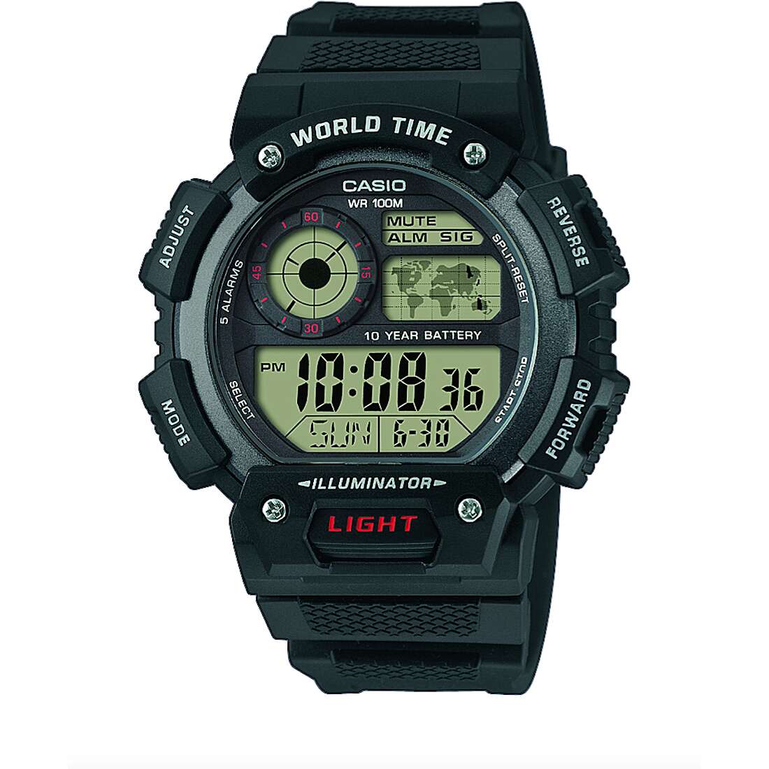 orologio digitale uomo Casio - AE-1400WH-1AVEF AE-1400WH-1AVEF