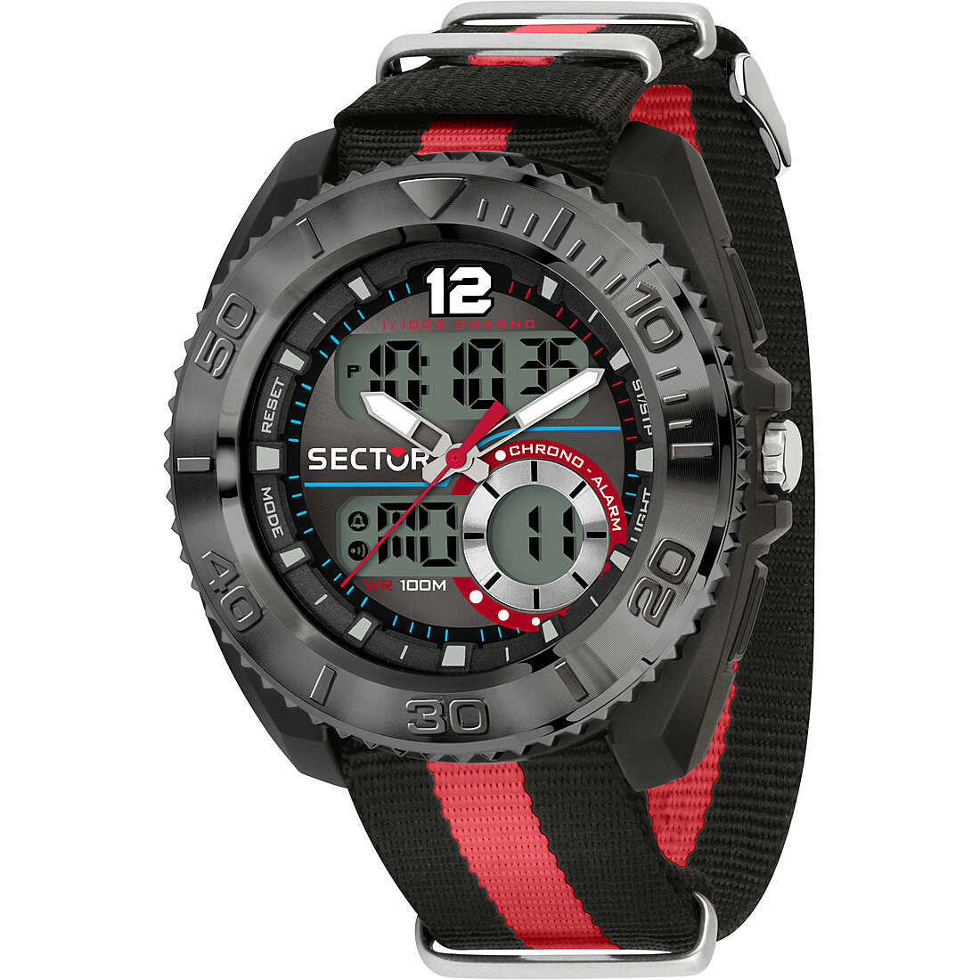 orologio digitale uomo Sector Ex-99 - R3251521001 R3251521001