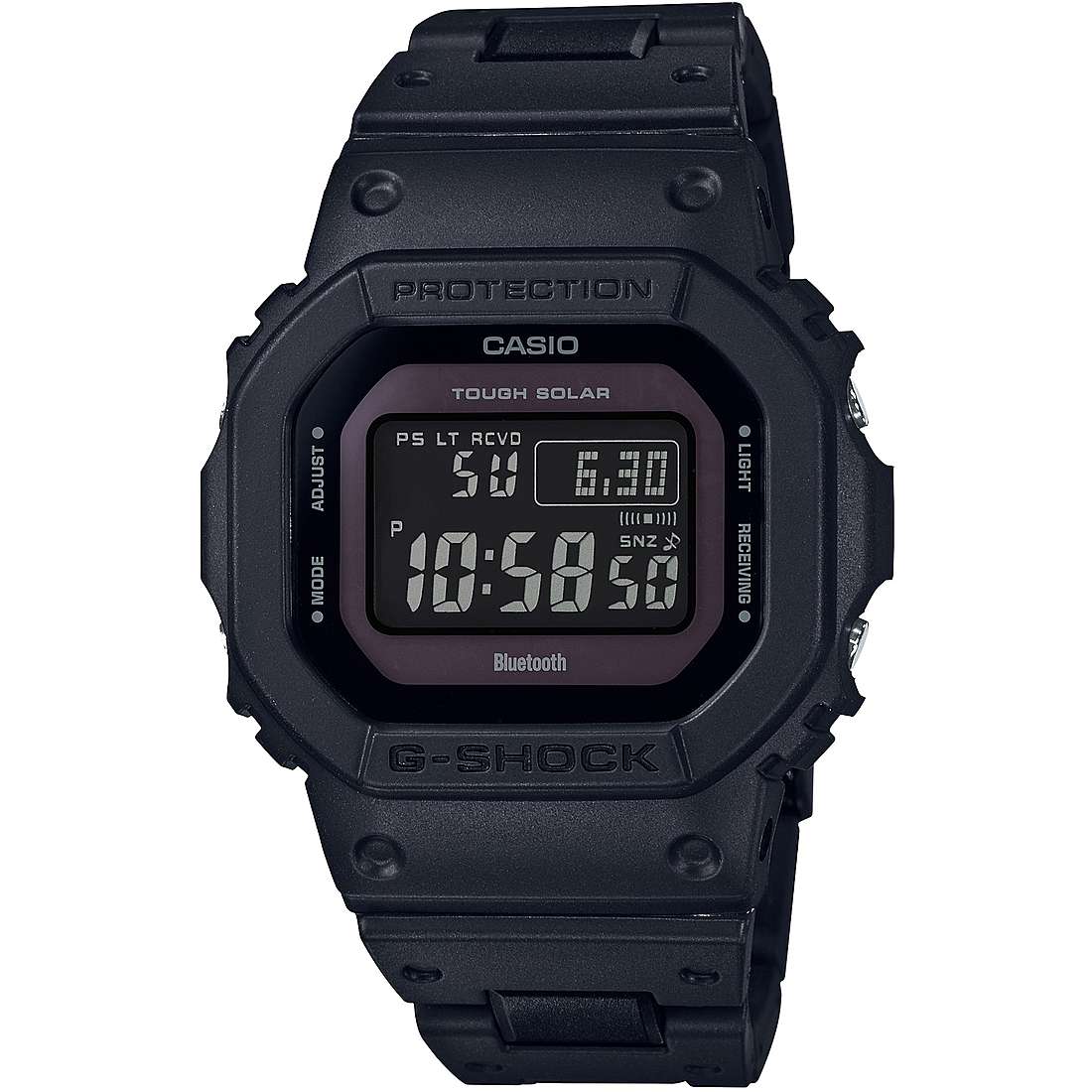 orologio G-Shock 5600-FACE Nero digitale uomo GW-B5600BC-1BER