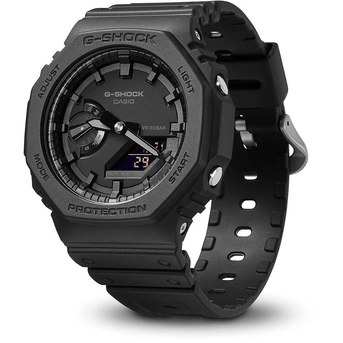 G-Shock GA 2100 Nero / Black mod. GA-2100-1A1ER orologi multifunzione |  GioiaPura