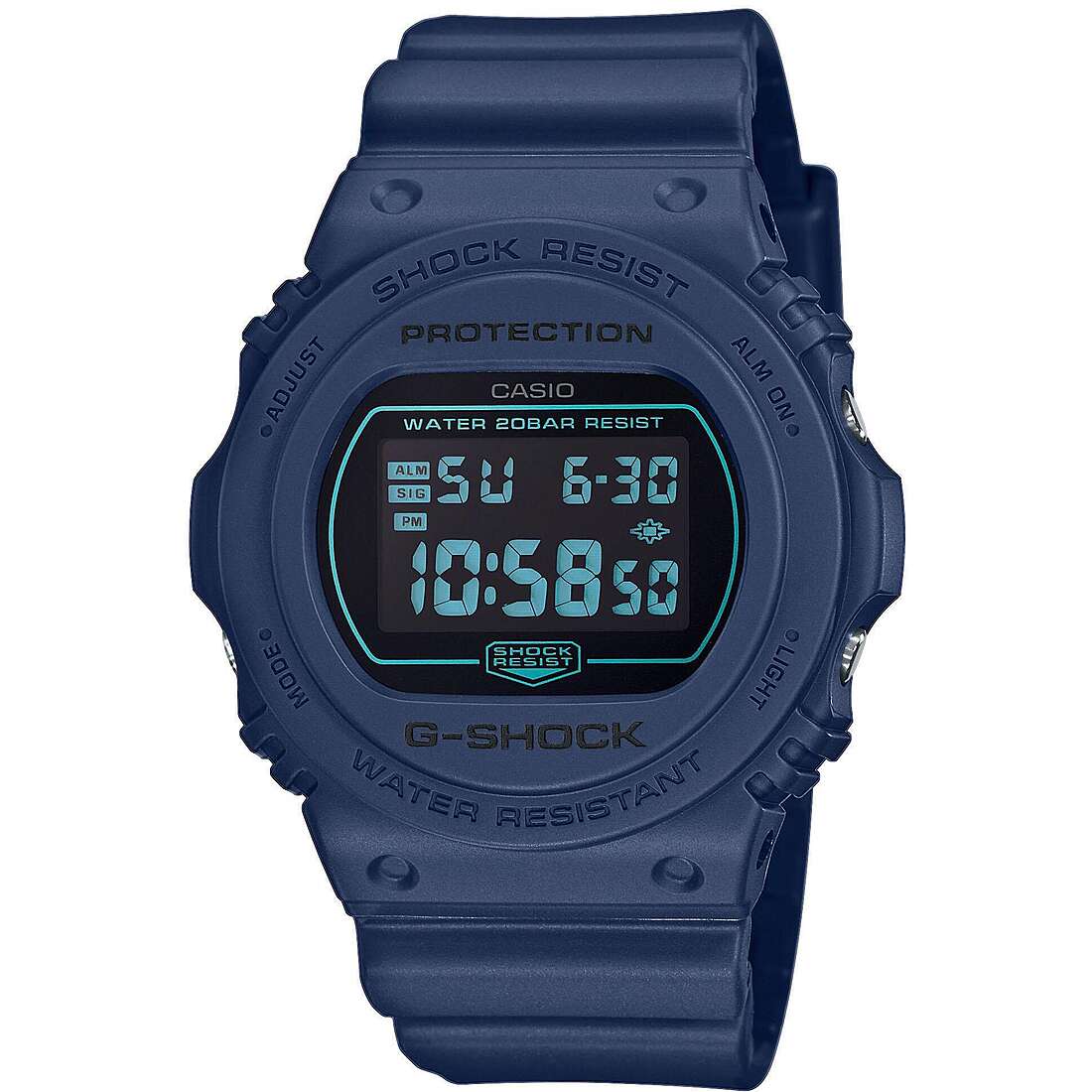 orologio G-Shock Gs Basic Blu multifunzione uomo DW-5700BBM-2ER