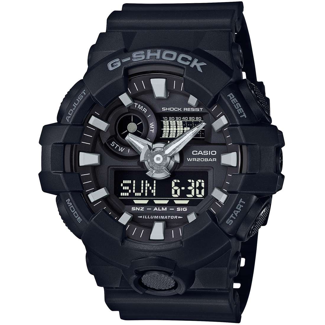 orologio G-Shock Gs Basic Blu multifunzione uomo GA-700-1BER