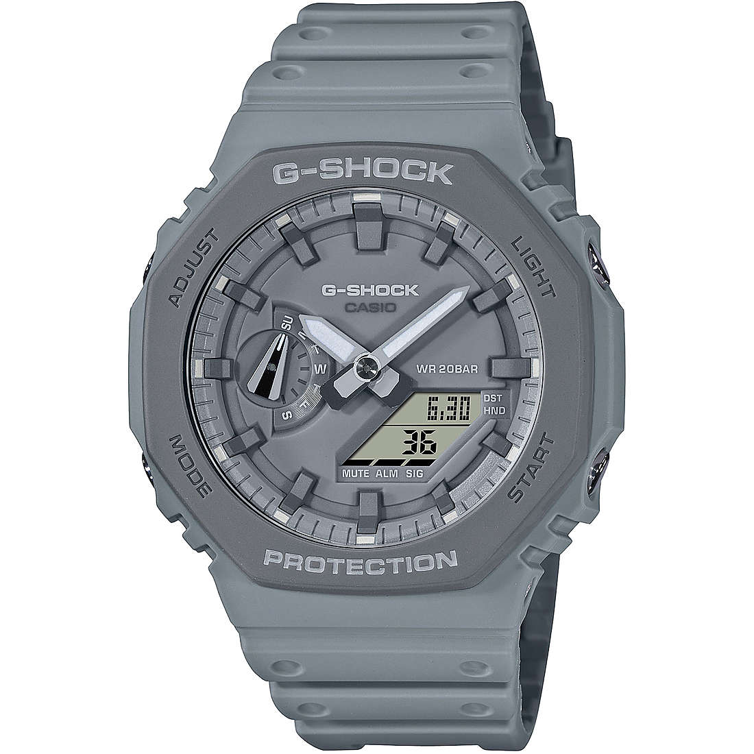 orologio G-Shock Gs Basic Grigio multifunzione uomo GA-2110ET-8AER