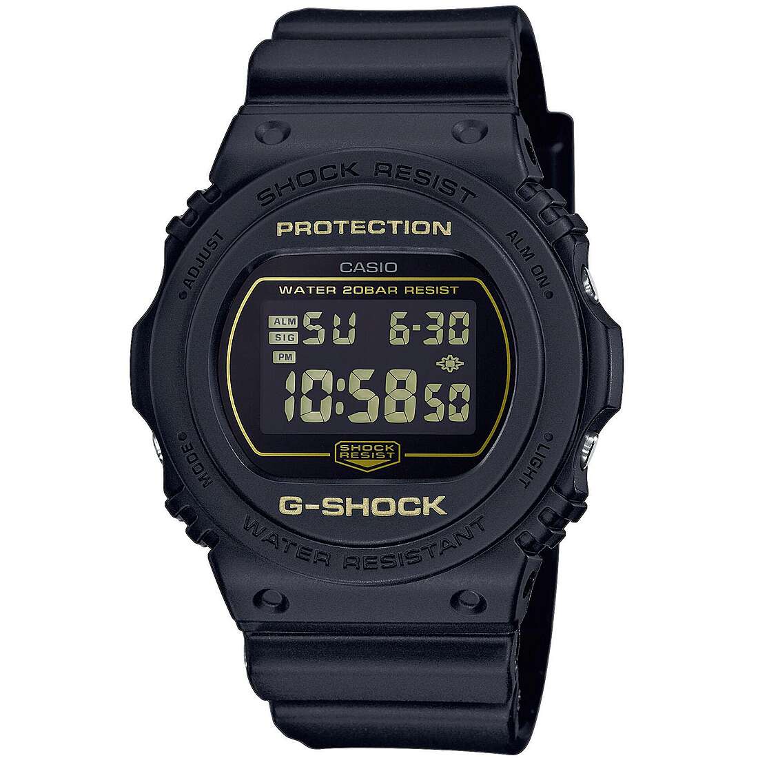 orologio G-Shock Gs Basic Nero multifunzione uomo DW-5700BBM-1ER