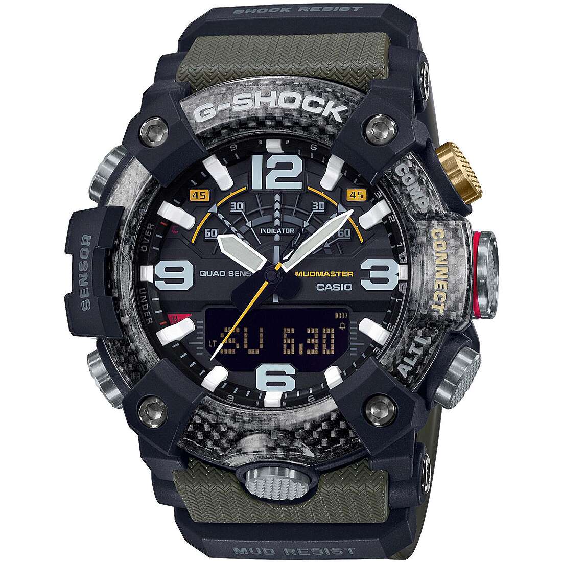 orologio G-Shock Master of G Nero multifunzione uomo GG-B100-1A3ER