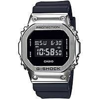 orologio G-Shock Metal Nero digitale uomo GM-5600-1ER