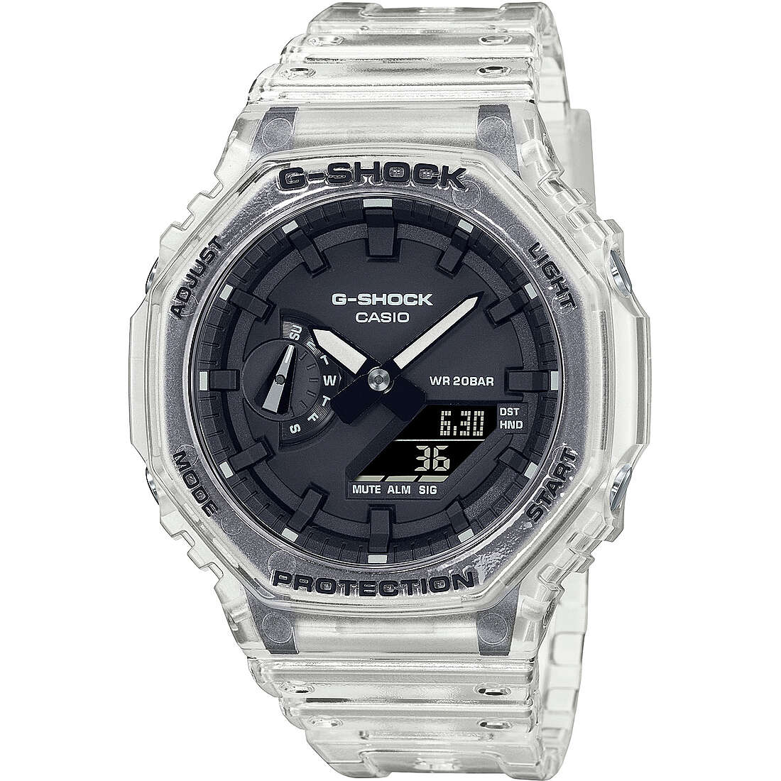 orologio G-Shock Trasparente Gs Basic GA-2100SKE-7AER
