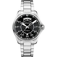 orologio meccanico uomo Hamilton Khaki Aviation - H64615135 H64615135