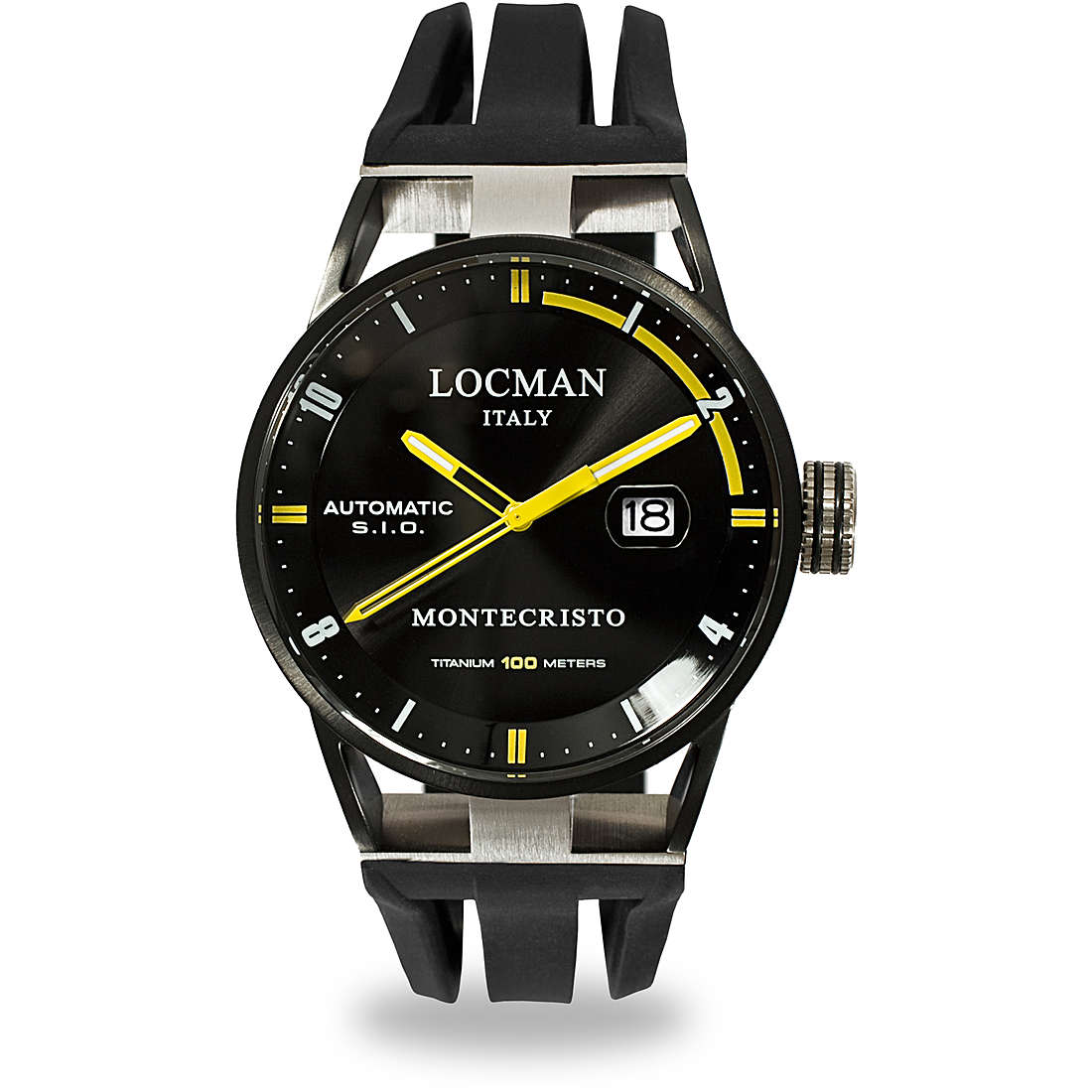 orologio meccanico uomo Locman Montecristo - 0511BKBKFYL0GOK 0511BKBKFYL0GOK