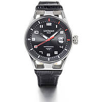 orologio meccanico uomo Locman Montecristo - 0541A01S-00BKRDPK 0541A01S-00BKRDPK