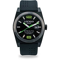 orologio meccanico uomo Locman Stealth - 0205BKBKNGR0GOK 0205BKBKNGR0GOK