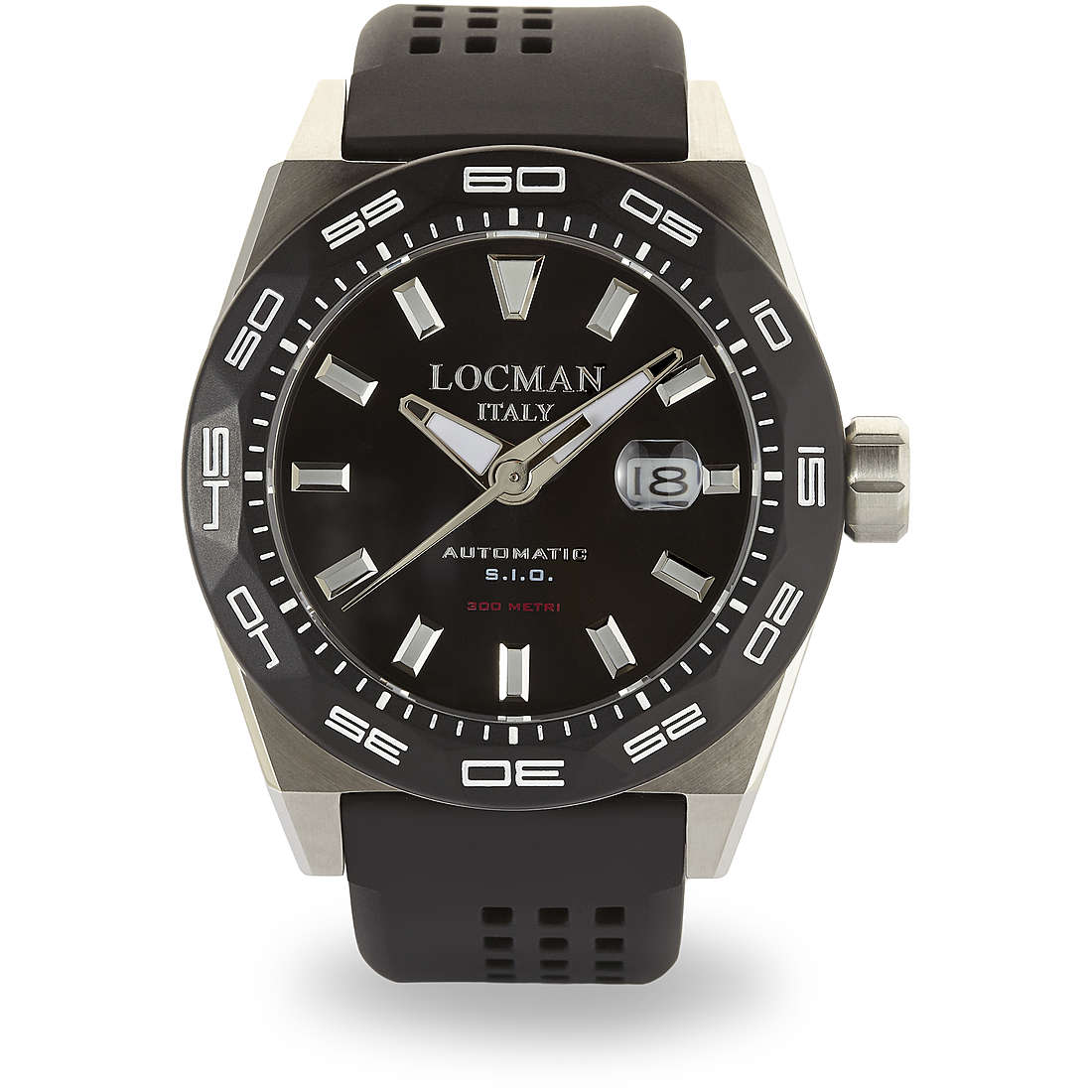 orologio meccanico uomo Locman Stealth - 0215V1-0KBKNKS2K 0215V1-0KBKNKS2K