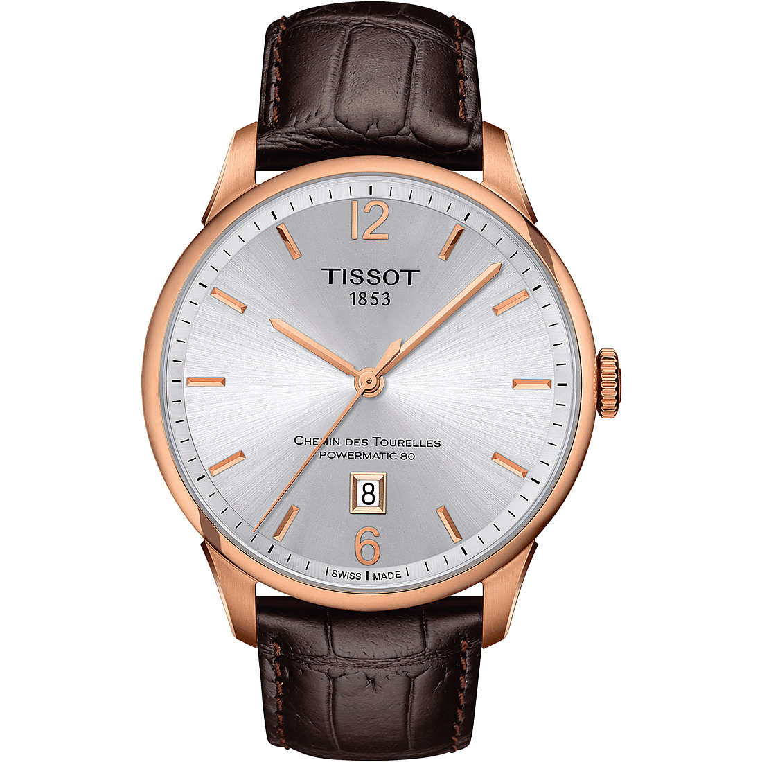 orologio meccanico uomo Tissot T-Classic Chemin Des Tourelles T0994073603700
