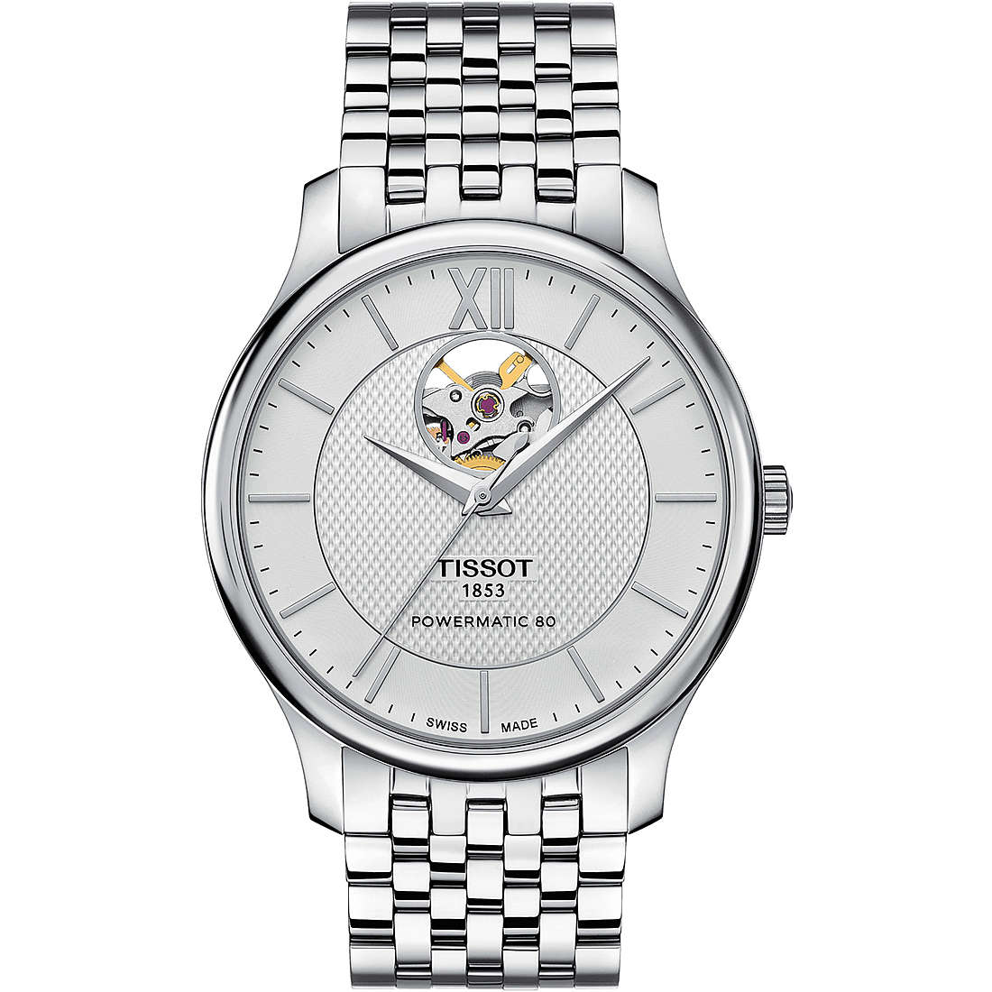 orologio meccanico uomo Tissot T-Classic Tradition T0639071103800