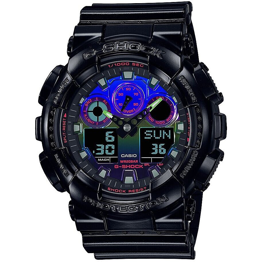 orologio multifunzione uomo G-Shock GA-100RGB-1AER