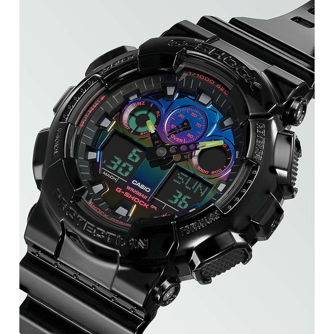 orologio multifunzione uomo G-Shock GA-100RGB-1AER