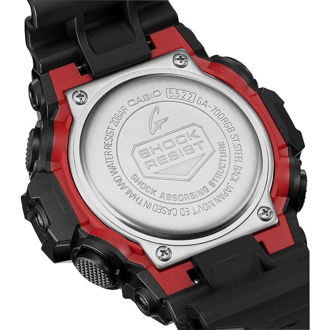 orologio multifunzione uomo G-Shock GA-700RGB-1AER