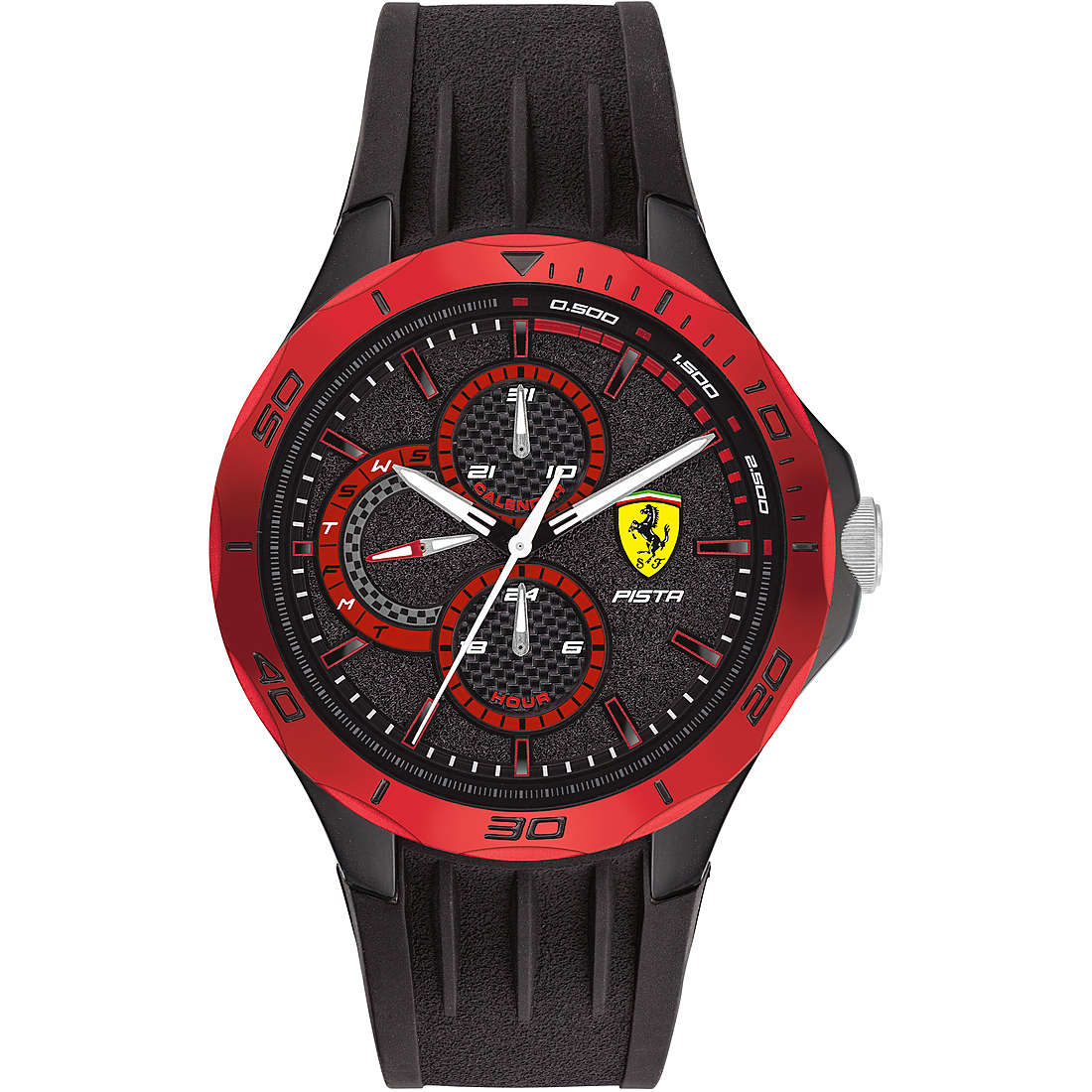 orologio multifunzione uomo Scuderia Ferrari Pista - FER0830721 FER0830721
