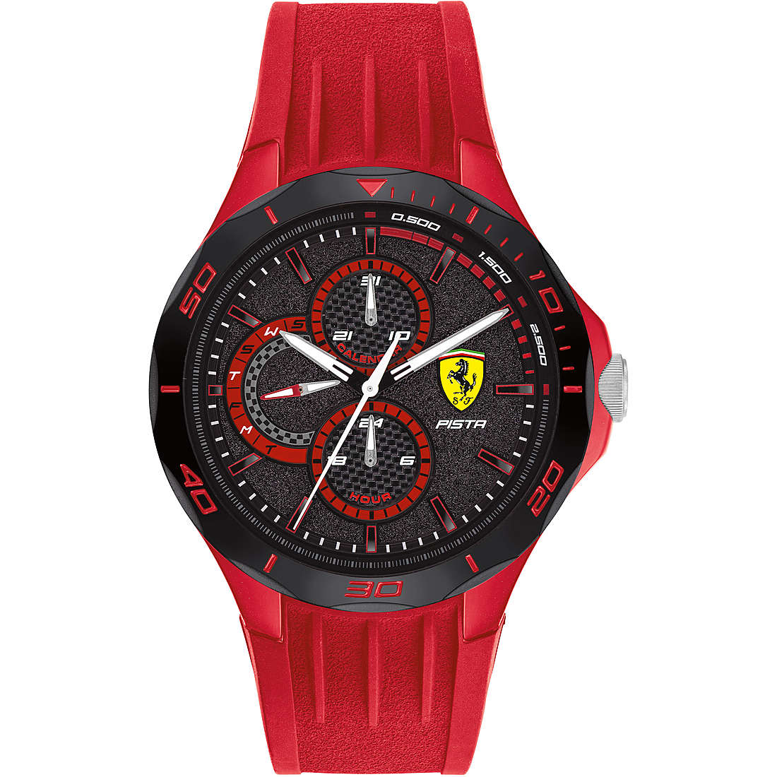 orologio multifunzione uomo Scuderia Ferrari Pista - FER0830723 FER0830723