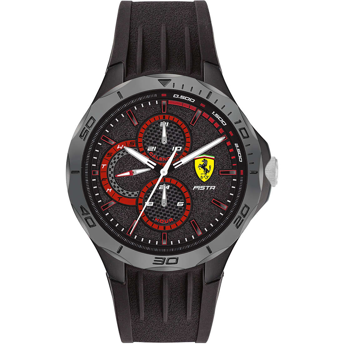 orologio multifunzione uomo Scuderia Ferrari Pista - FER0830725 FER0830725
