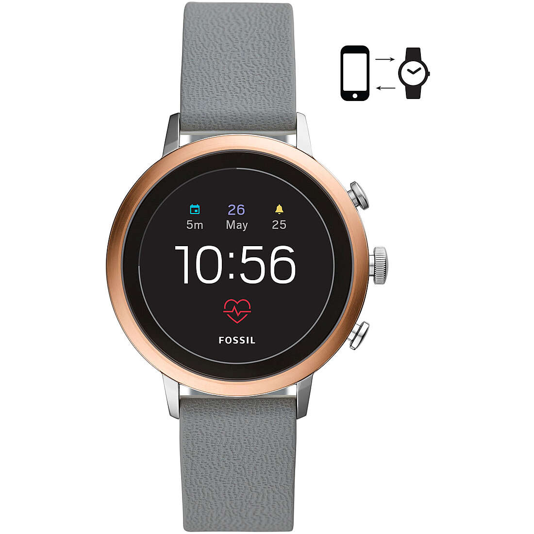 orologio Smartwatch donna Fossil Q Venture Hr - FTW6016 FTW6016