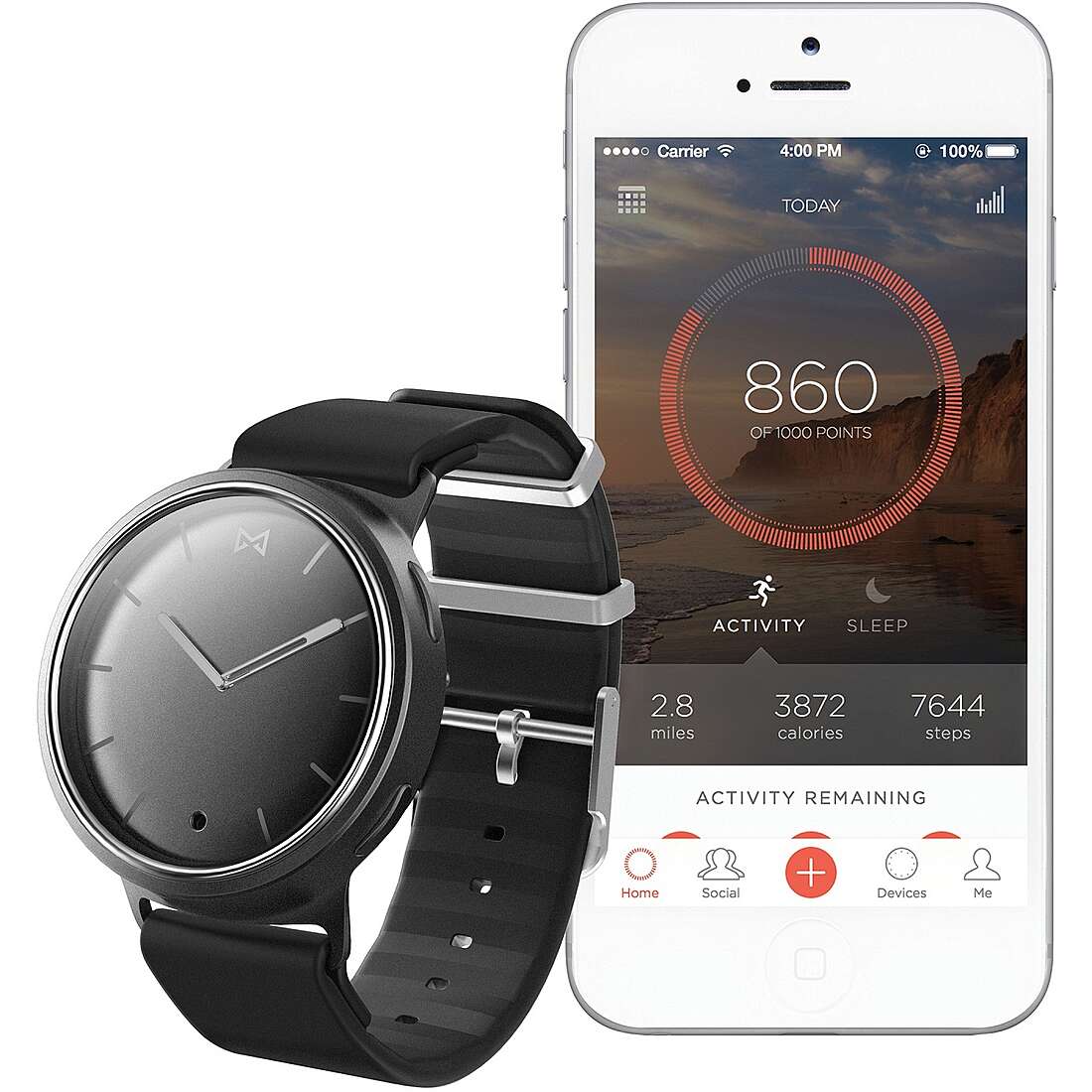 orologio Smartwatch uomo Misfit Phase - MIS5000 MIS5000