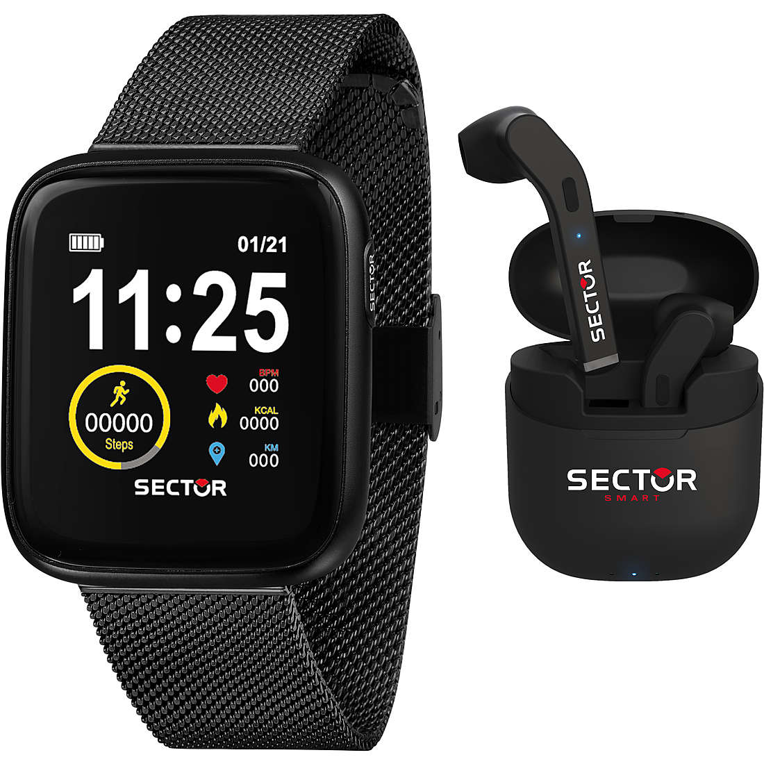 orologio Smartwatch uomo Sector - R3253158004 R3253158004