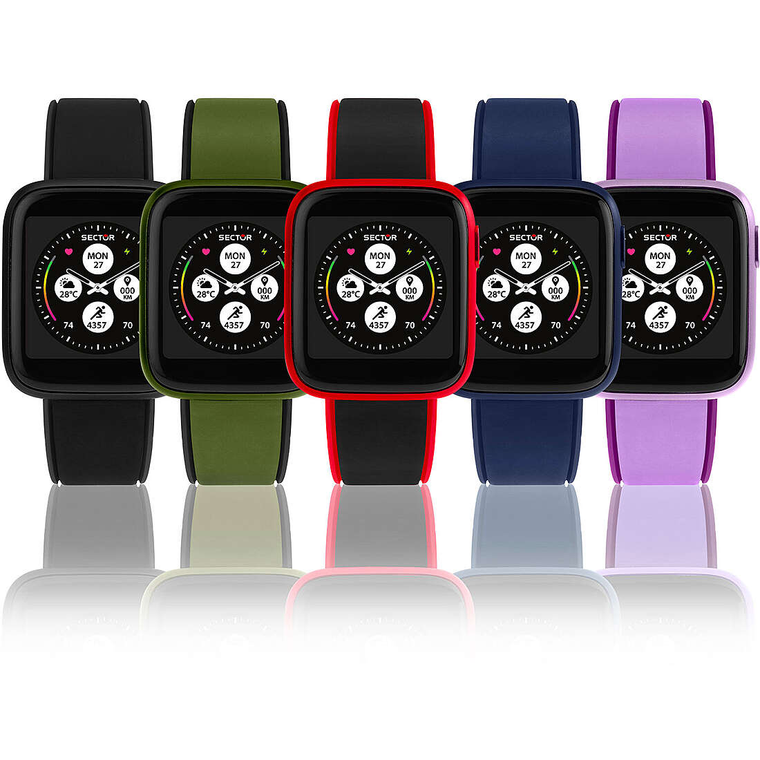 orologio Smartwatch uomo Sector S-04 Colours R3253158006