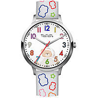 orologio solo tempo bambino Nanan Watches Bianco NOR0011