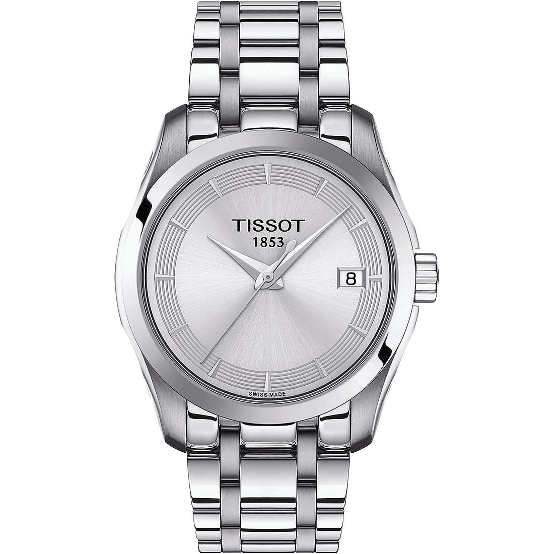 orologio solo tempo donna Tissot T-Classic Couturier T0352101103100