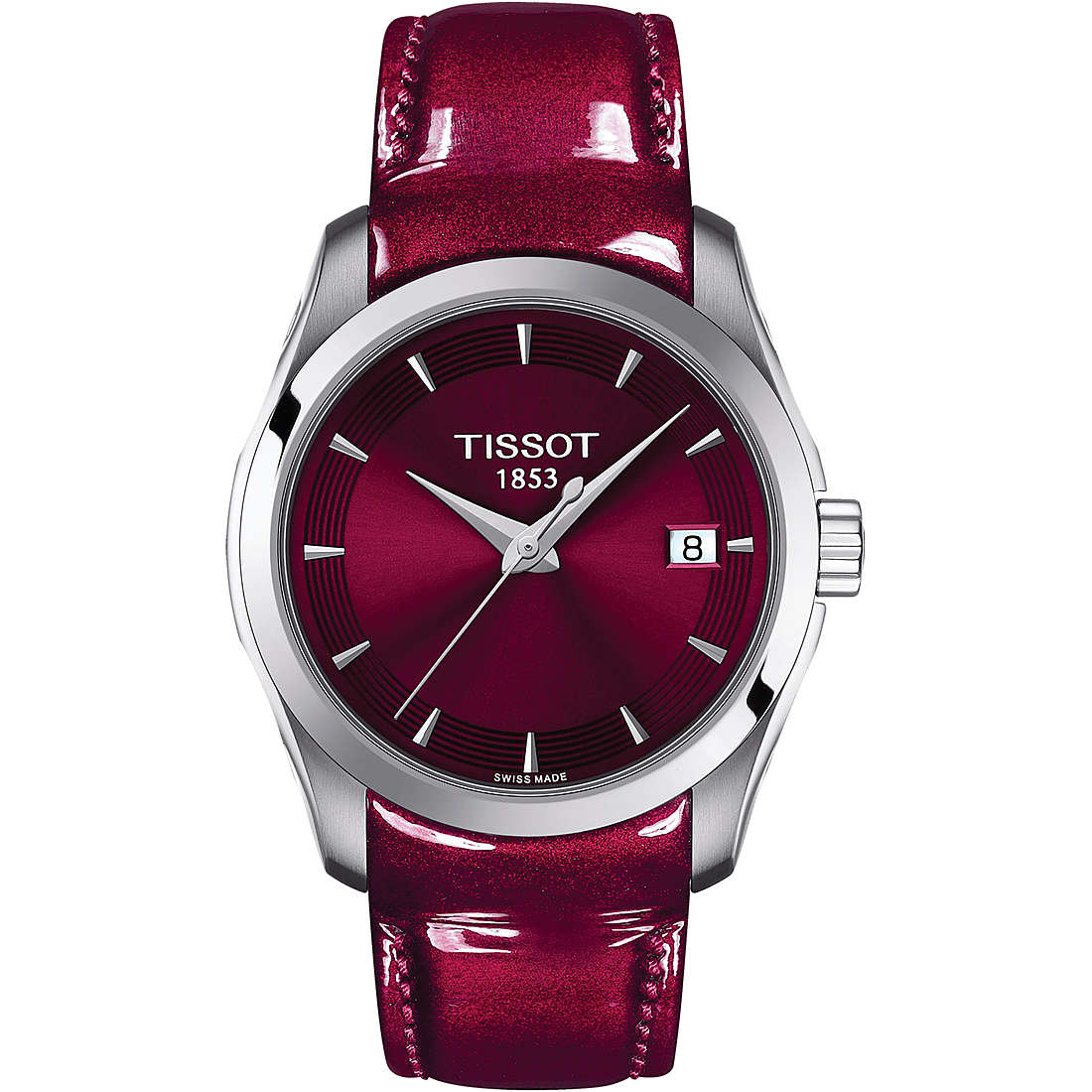 orologio solo tempo donna Tissot T-Classic Couturier T0352101637101