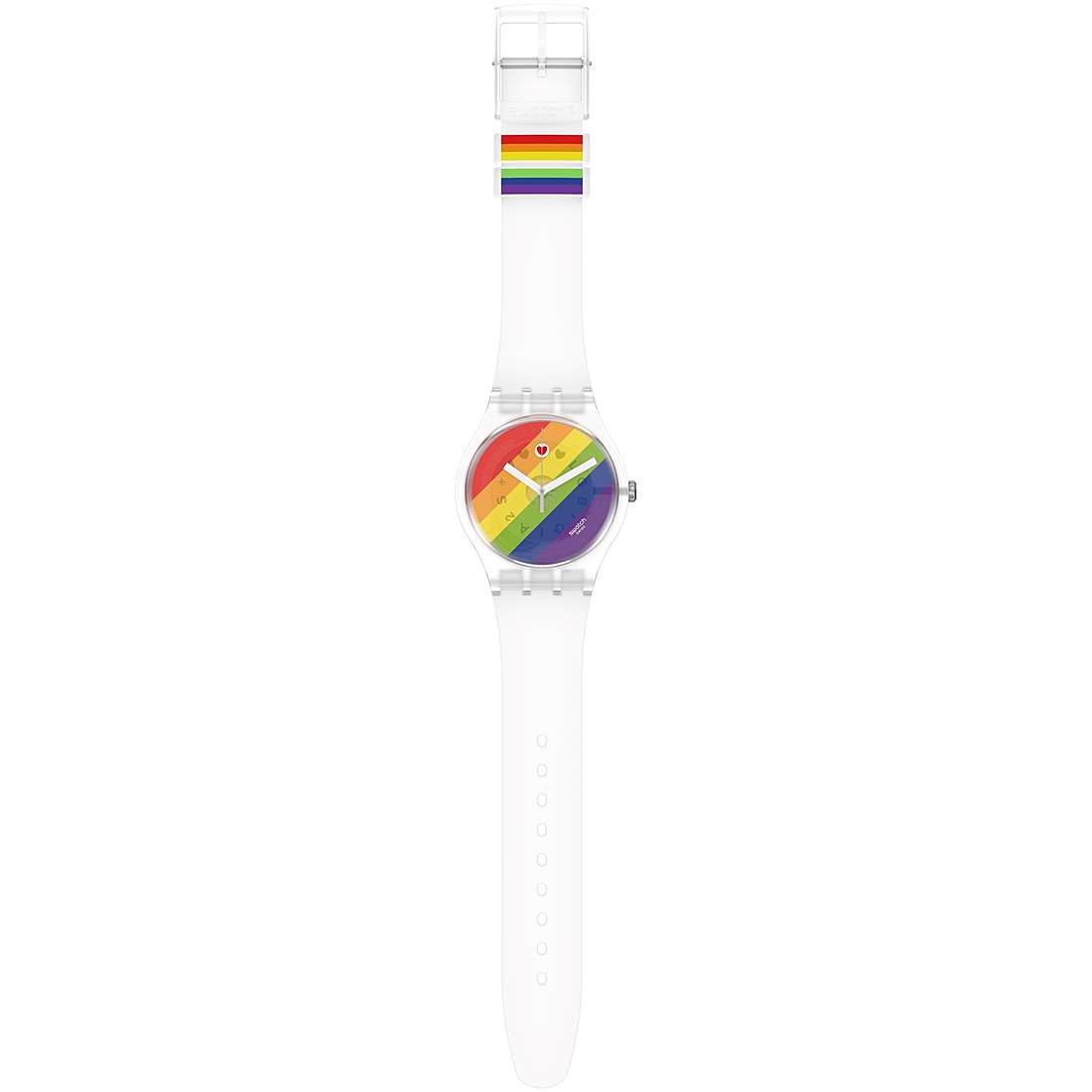 orologio solo tempo unisex Swatch Pride SO29K701