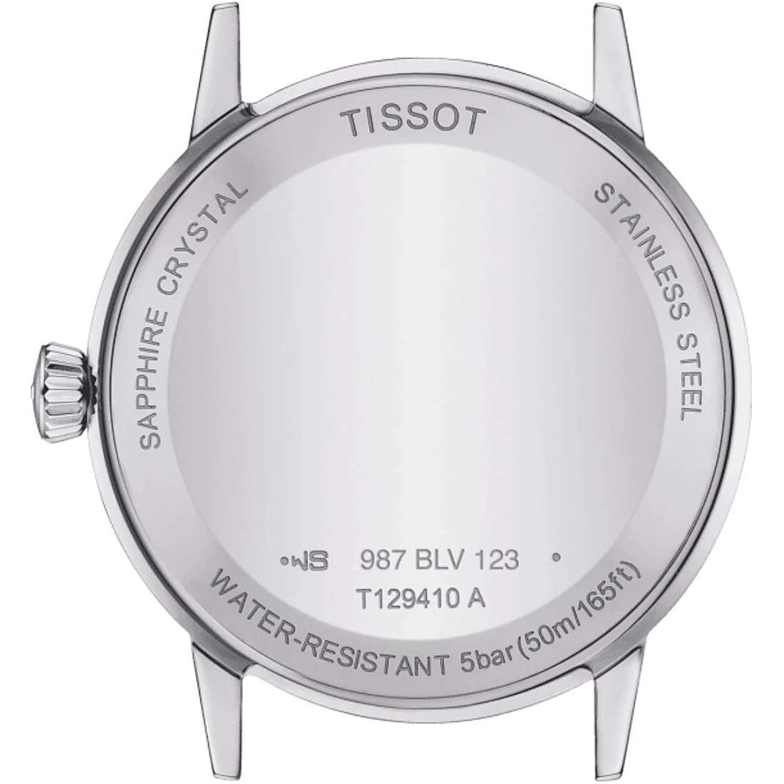 orologio solo tempo uomo Tissot T-Classic Classic Dream T1294101103100